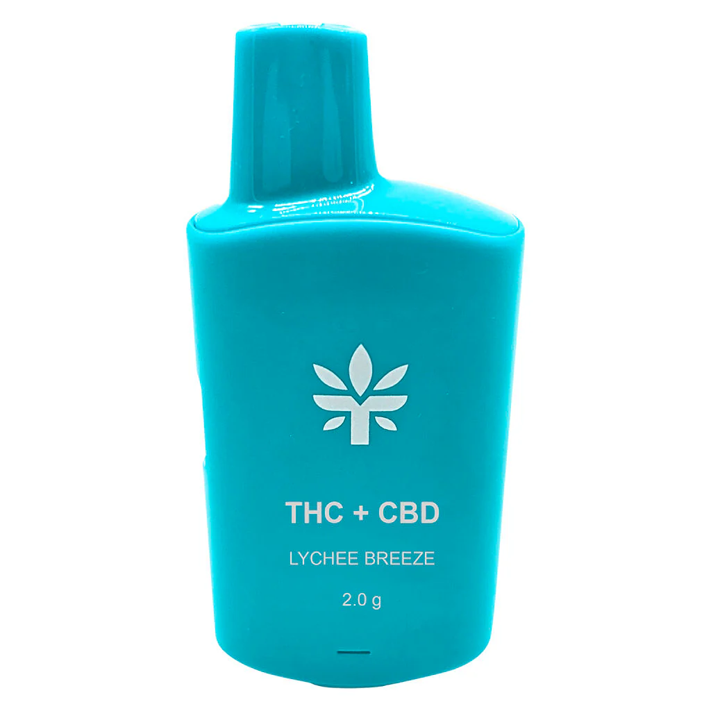 Tout-en-un Eaze 3:2 THC:CBD - Lychee Breeze