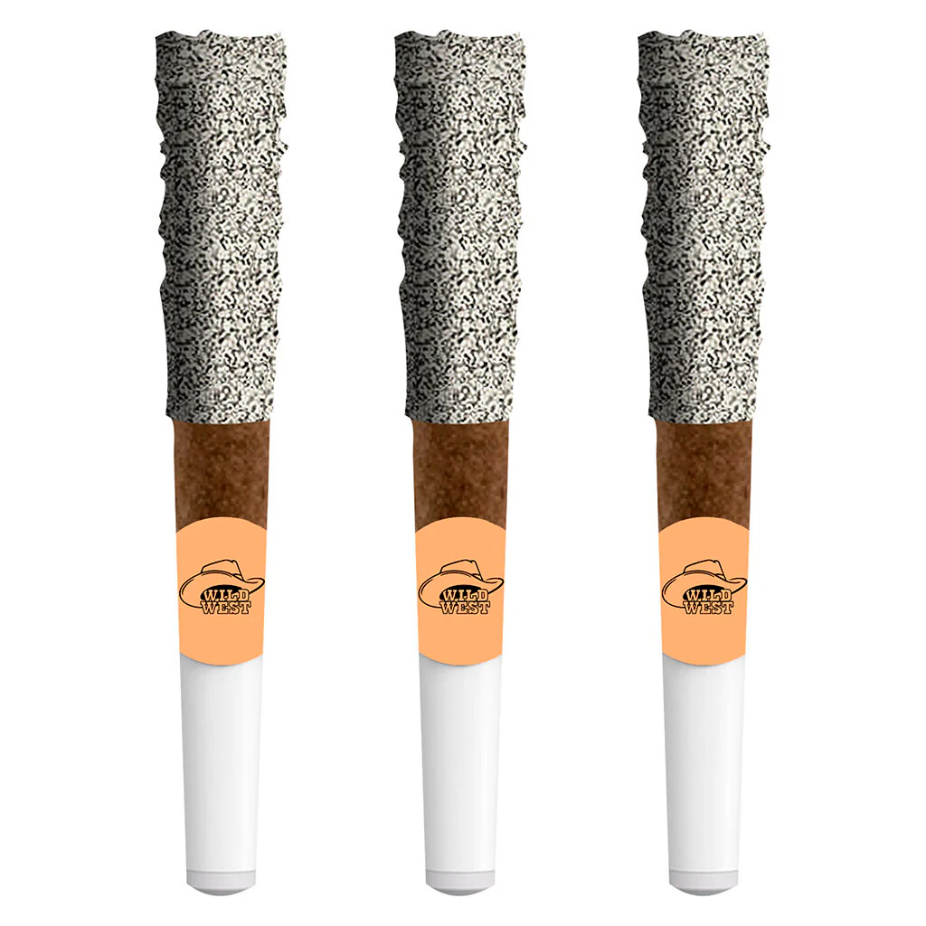Blunts trempés de diamant 60+ Peach Pony