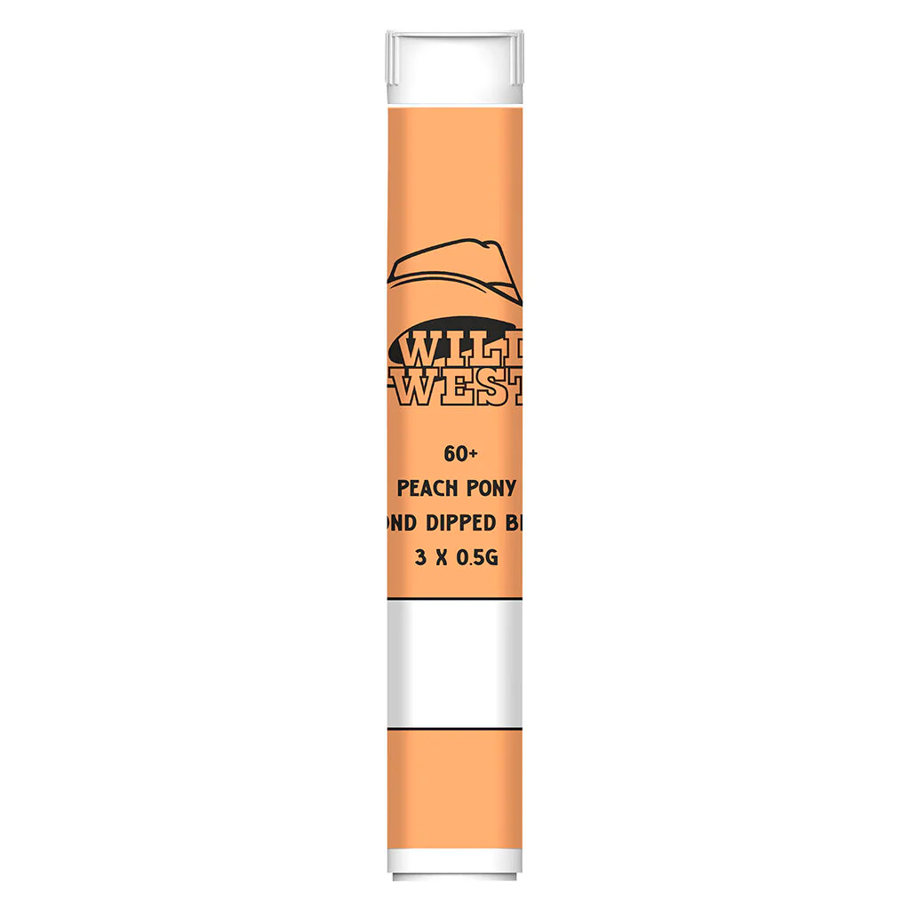 Blunts trempés de diamant 60+ Peach Pony - Image 2