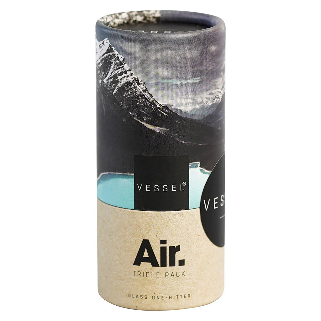 Air Triple Pack Glass One-Hitter - Image 2