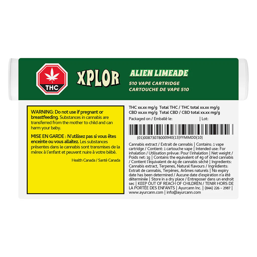 Alien Limeade 510 Thread Cartridge - Image 3