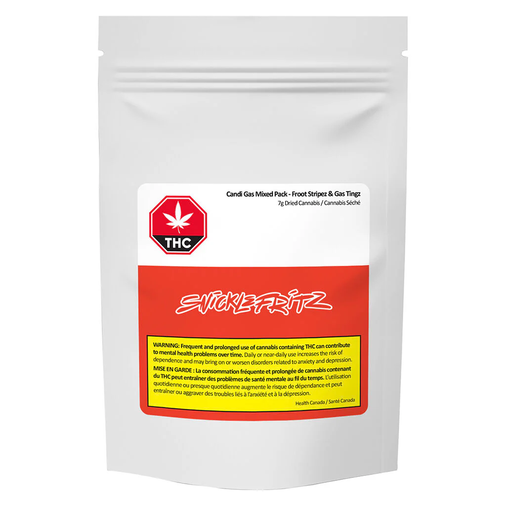 Assortiment de Candi Gas − Froot Stripez & Gas Tingz