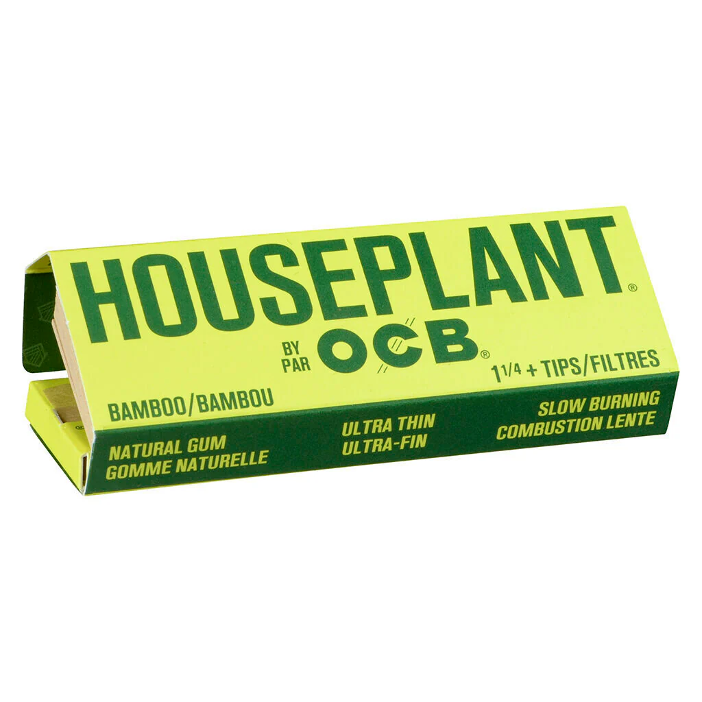 Houseplant par OCB Bamboo 1 1/4 + filtres