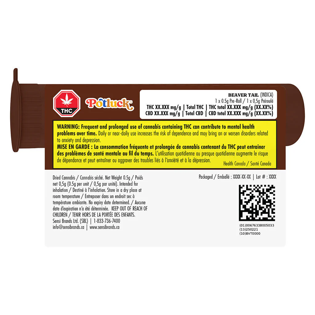 Beaver Tail Pre-Roll - Image 3