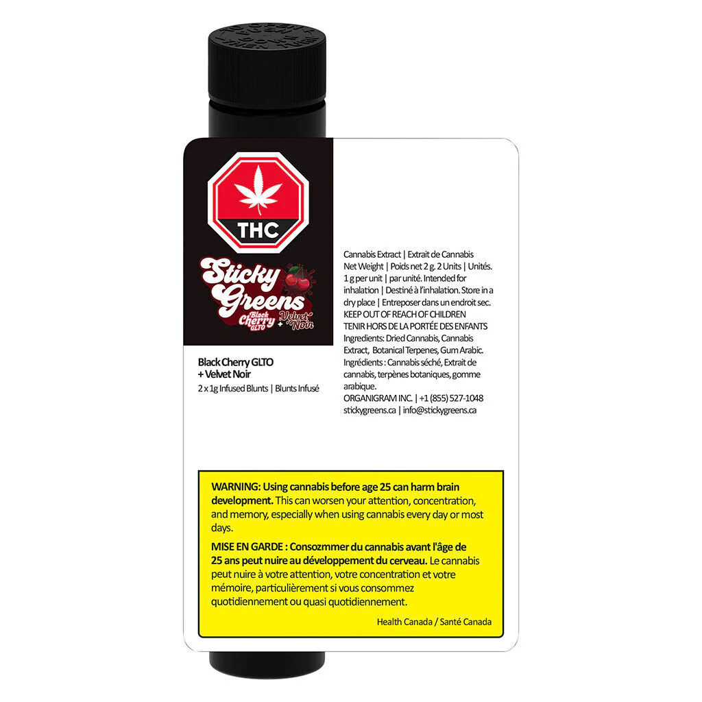 Assortiment de Blunt infusé Black Cherry GLTO+Velvet Noir - Image 3