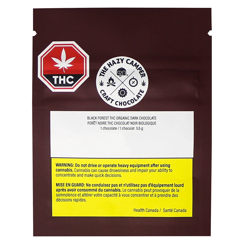 Black Forest THC Organic Dark Chocolate - Image 2