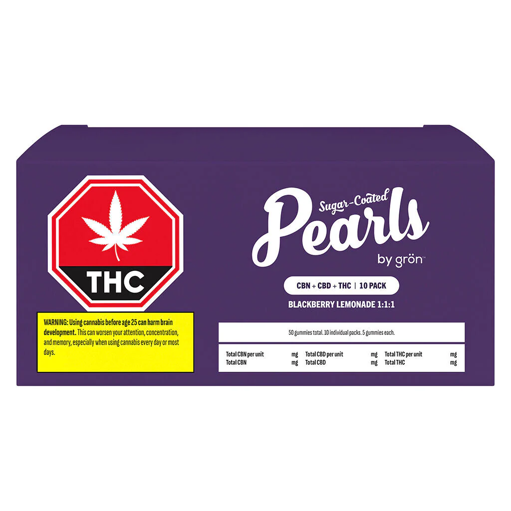 Limonade aux mûres 1:1:1 CBN/CBD/THC - Image 2