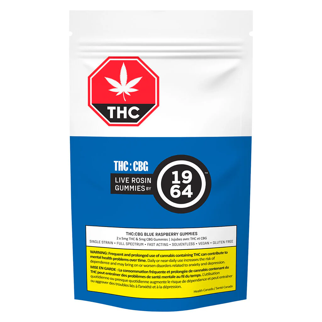 Gélifiés Blue Raspberry THC:CBG - Image 2