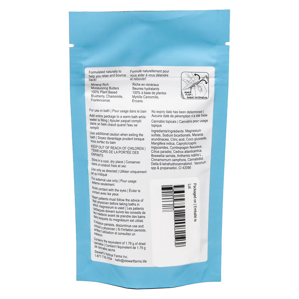 Blueberry Sunset CBD Salt Soak - Image 3