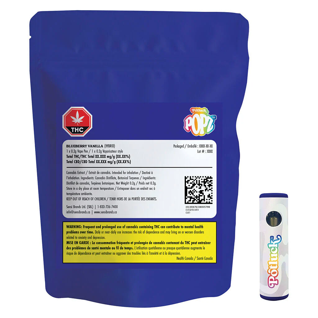 Vaporisateur Popz Blueberry Vanilla - Image 4