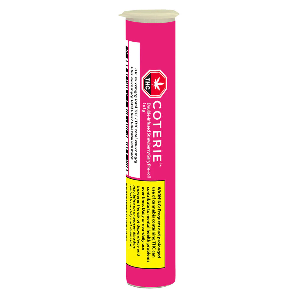Préroulé doublement infusé Strawberry Gary - Image 2