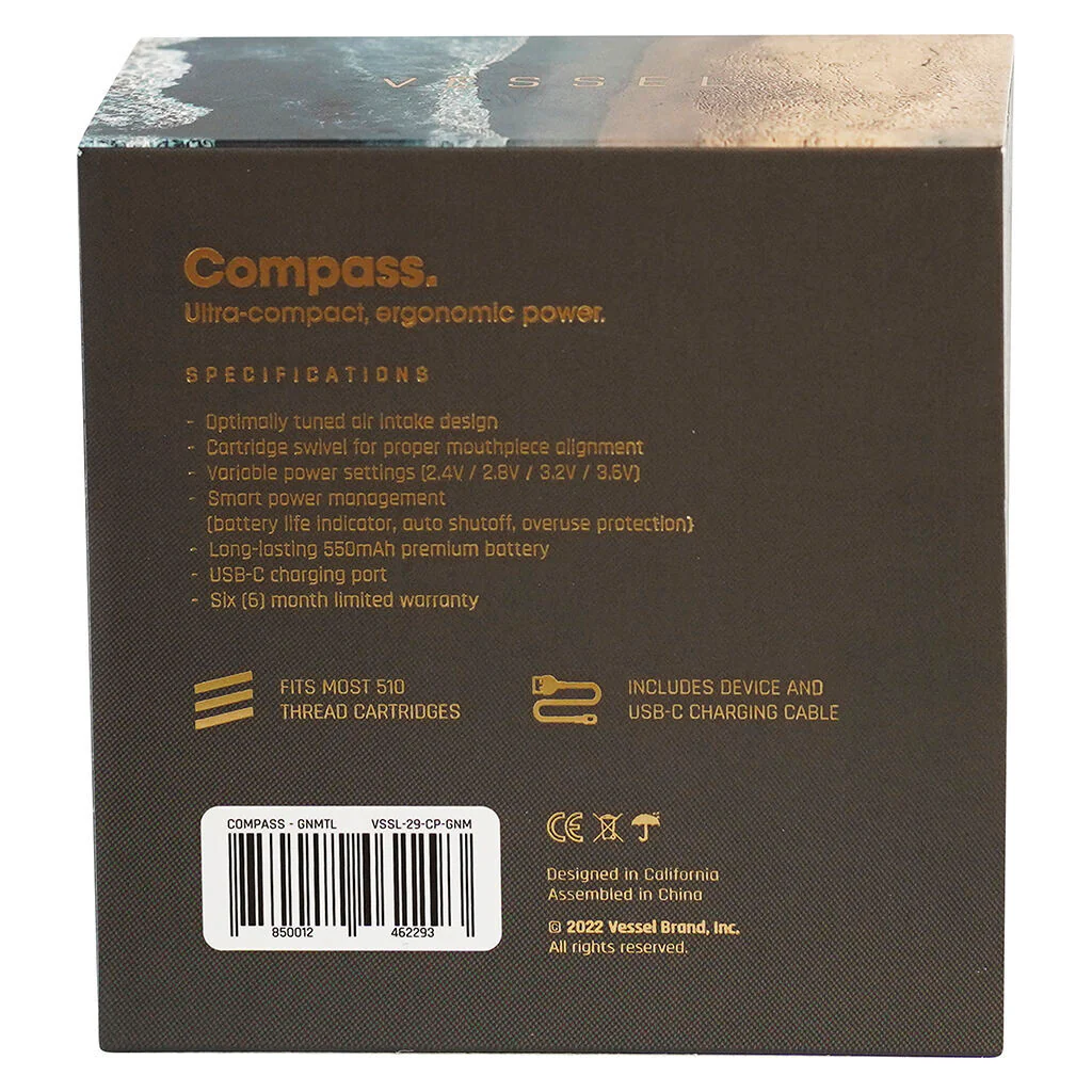 Compass 510 Thread Vape Battery - Image 3