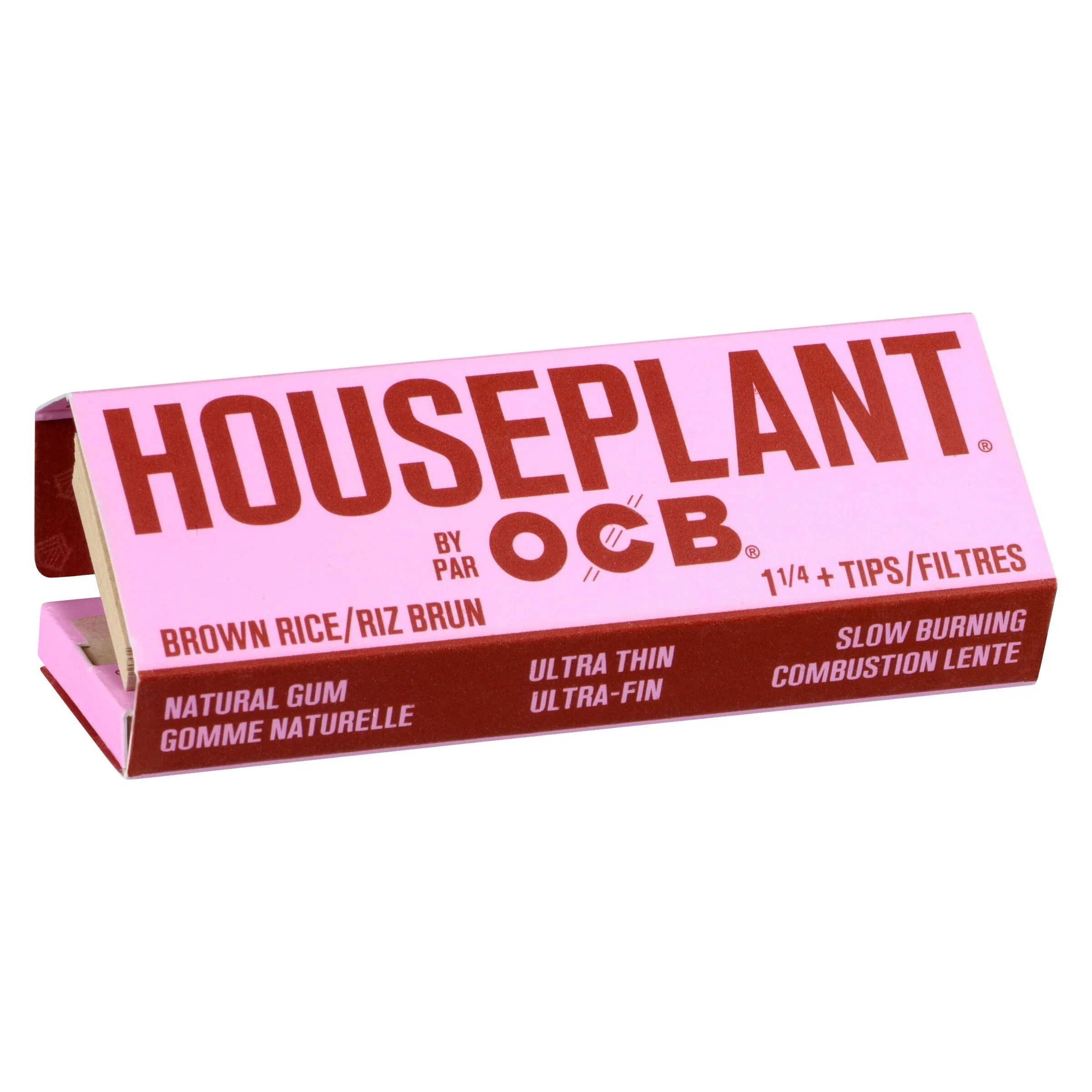 Houseplant par OCB Brown Rice 1 1/4 + filtres