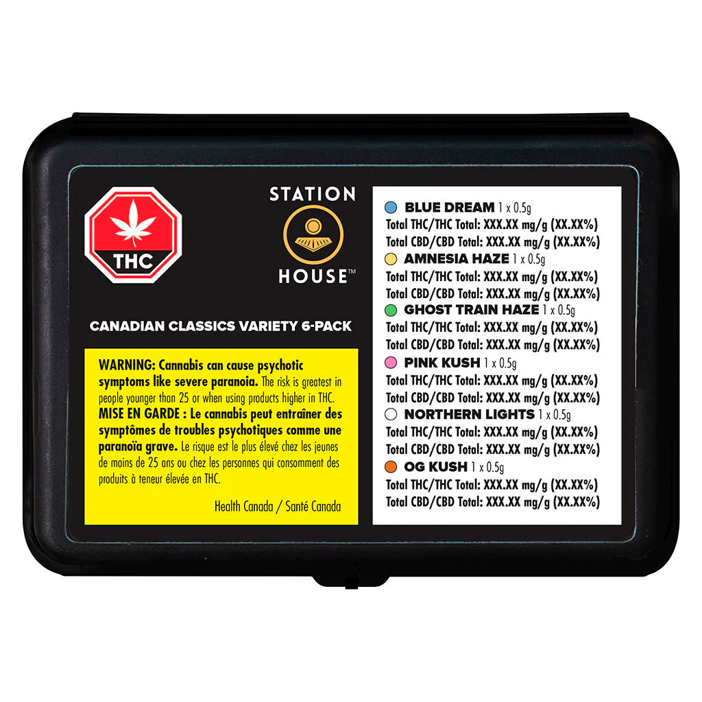 Canadian Classics Variety 6 Pack Pre-Roll - Image 2
