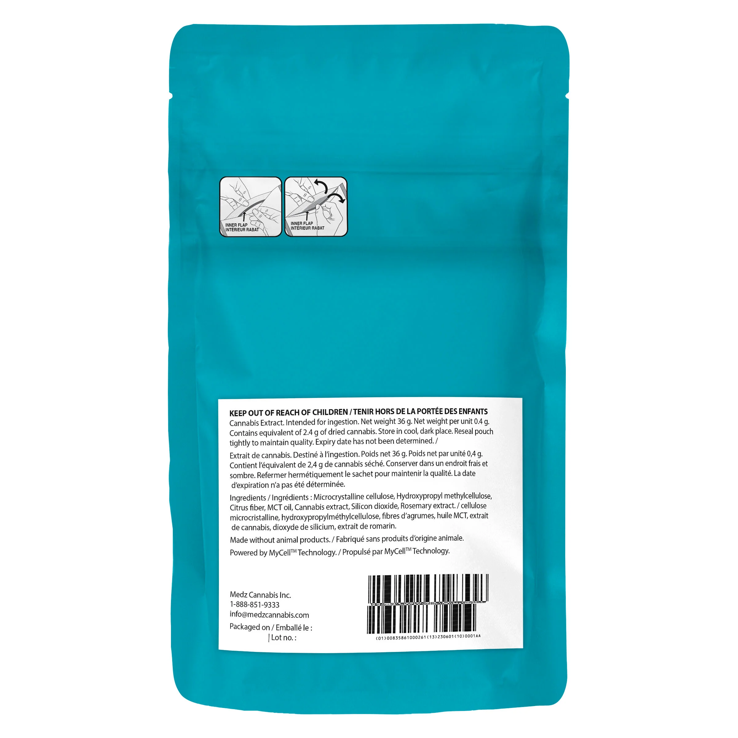 Capsules de CBD (paquet de 90) - Image 3