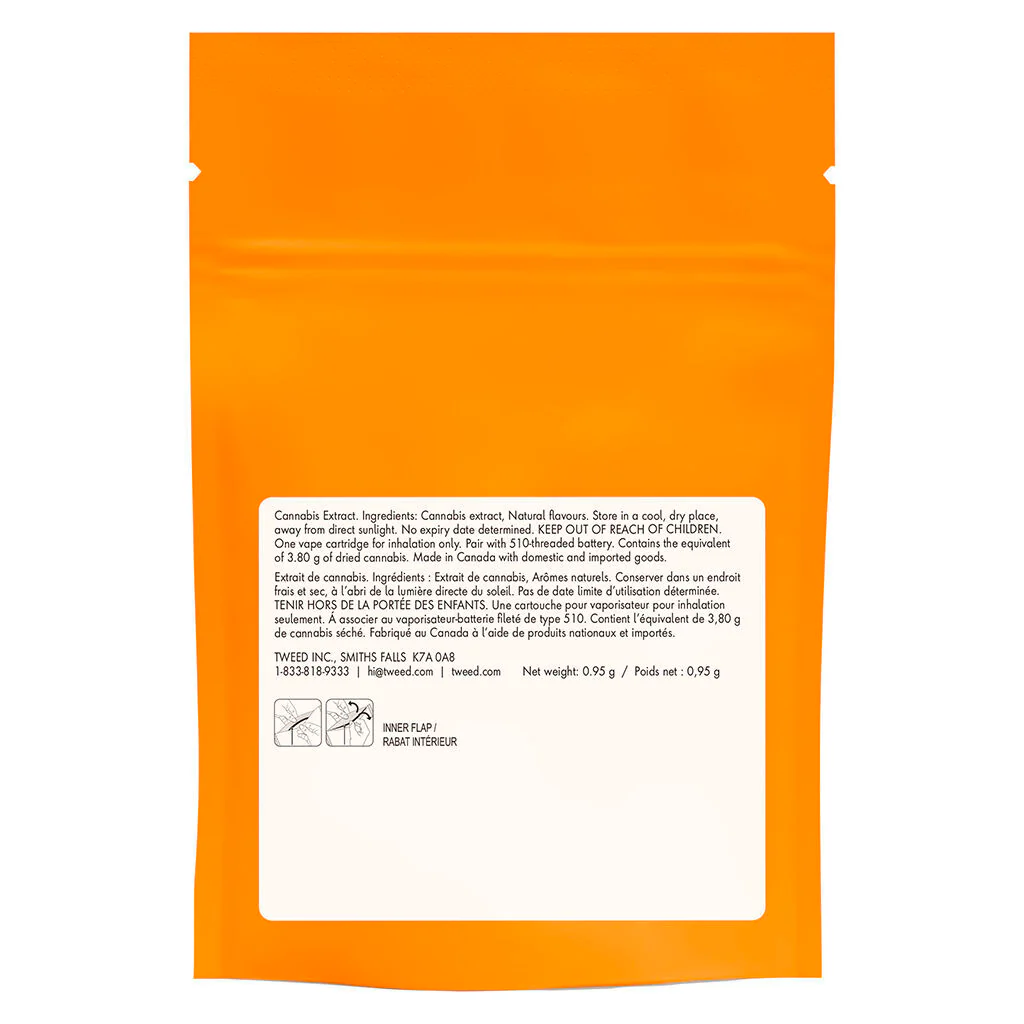 Cartouche 510 aux diamants liquides Blood Orange Kush - Image 3