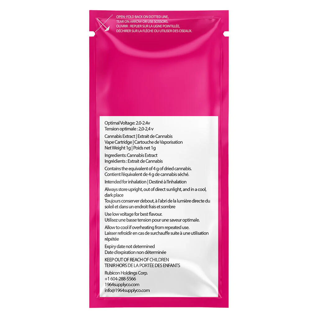 Cartouche à filetage 510 à la résine Stinky Pinky FSE - Image 3