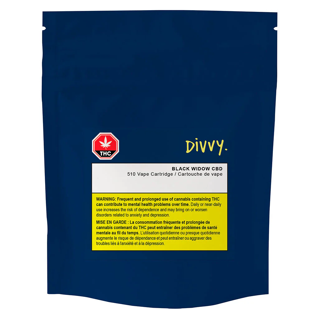 Cartouche de filetage Black Widow CBD 510 - Image 2