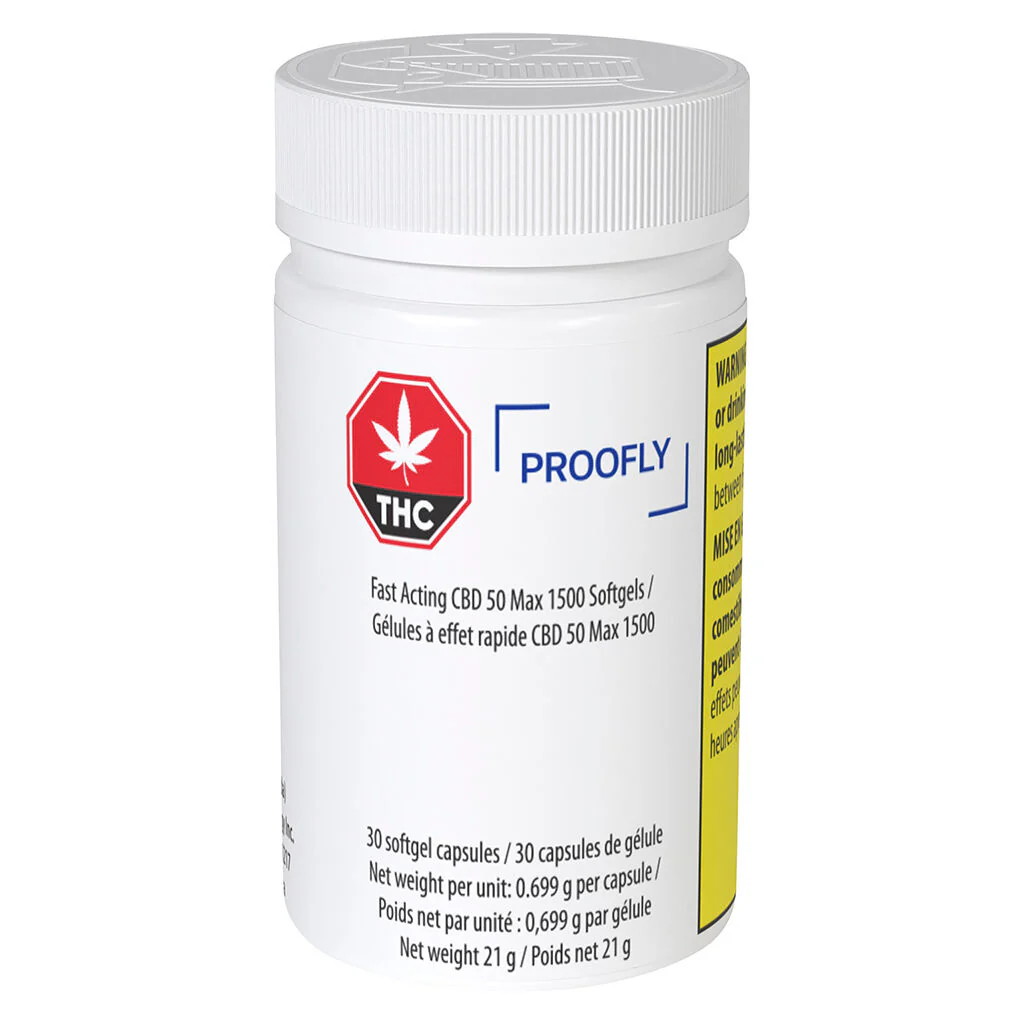 CBD à action rapide 50 Max 1500 gélules - Image 2