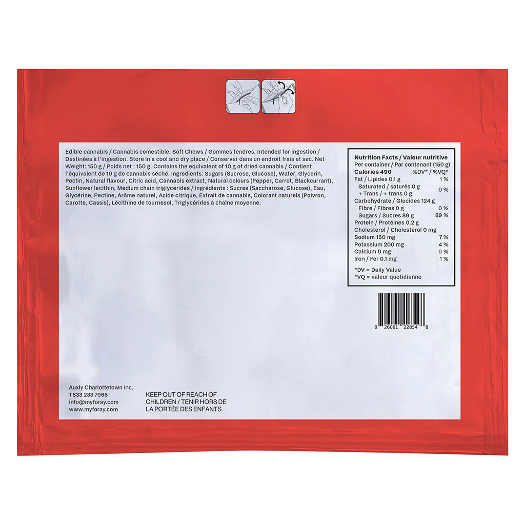 Edi's CBD Blood Orange Soft Chews - Image 3
