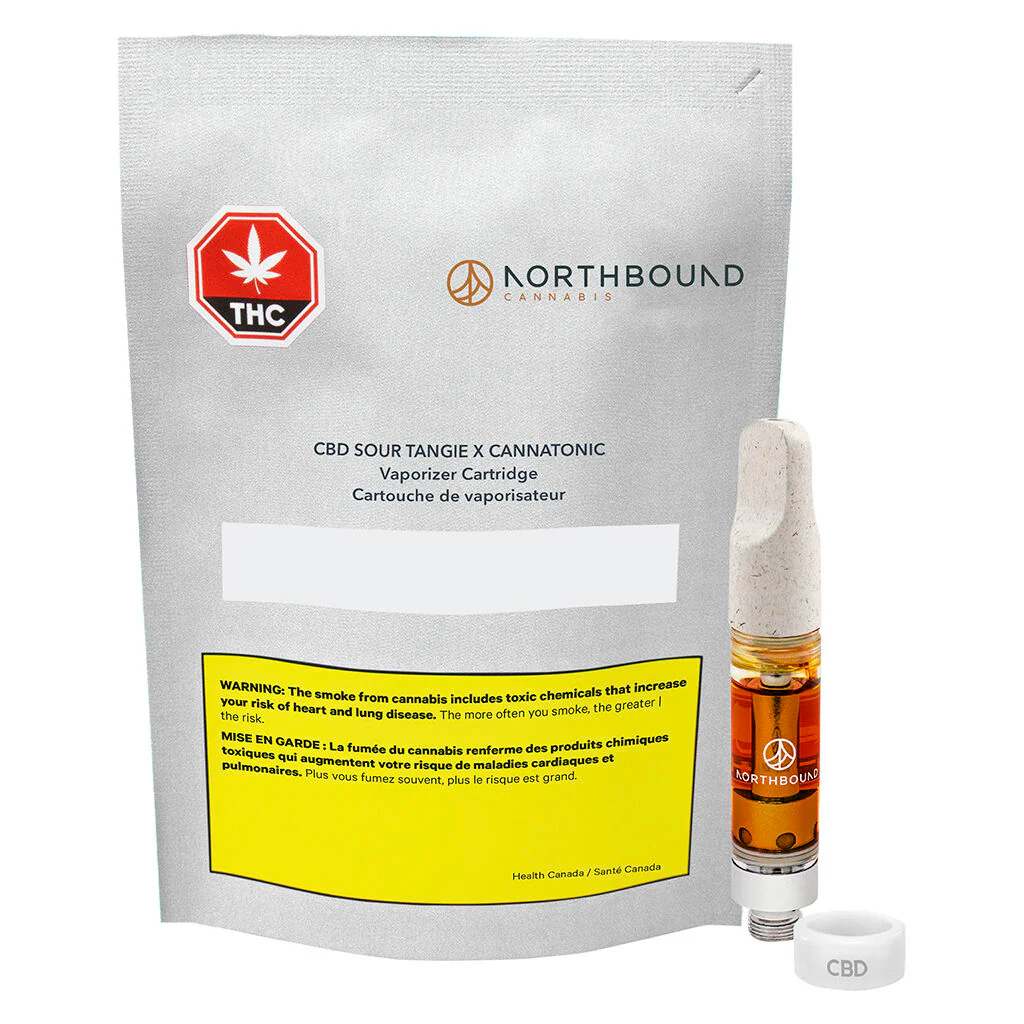 CBD Sour Tangie X Cannatonic 510 Thread Cartridge - Image 4