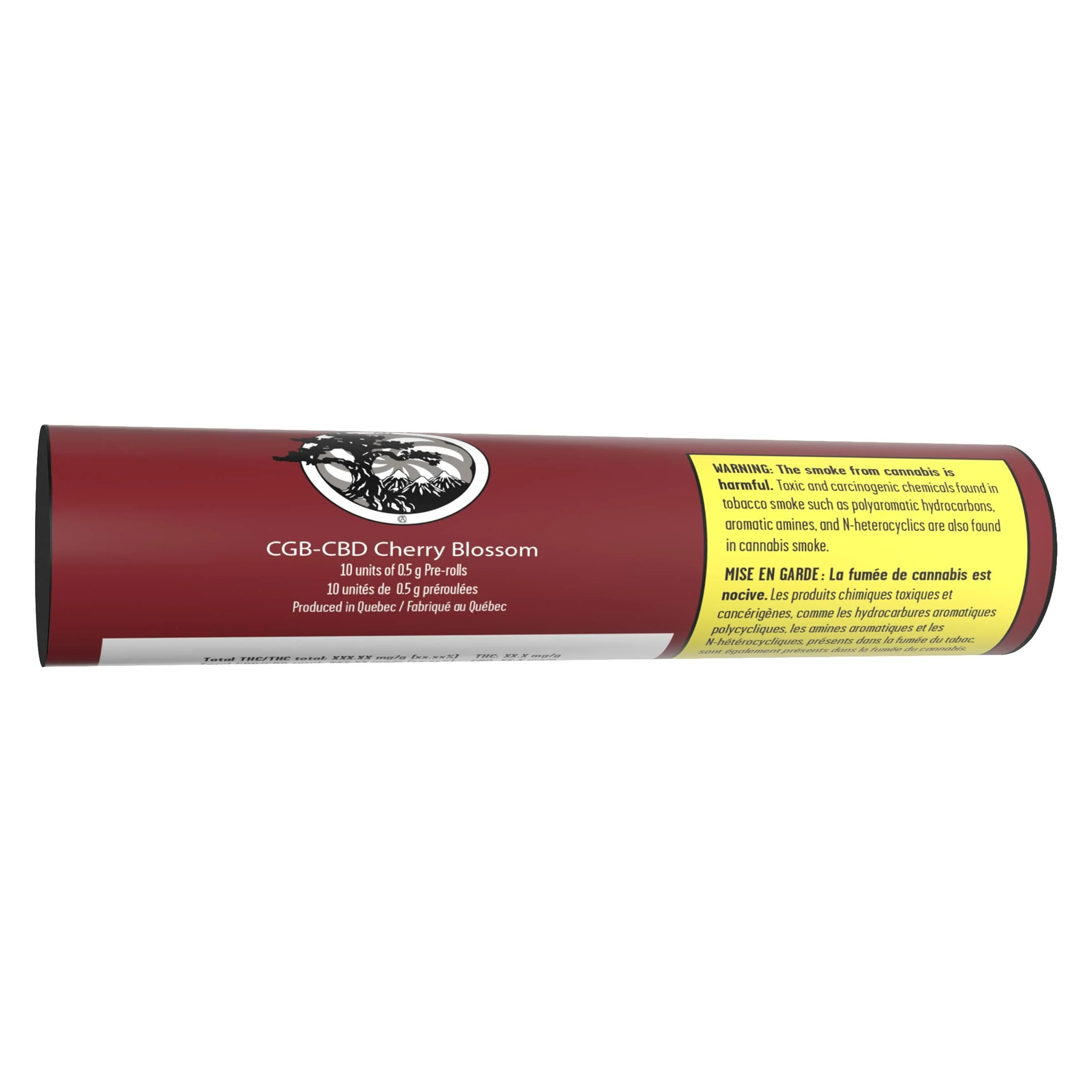 CBG-CBD Cherry Blossom Pre-Roll - Image 2