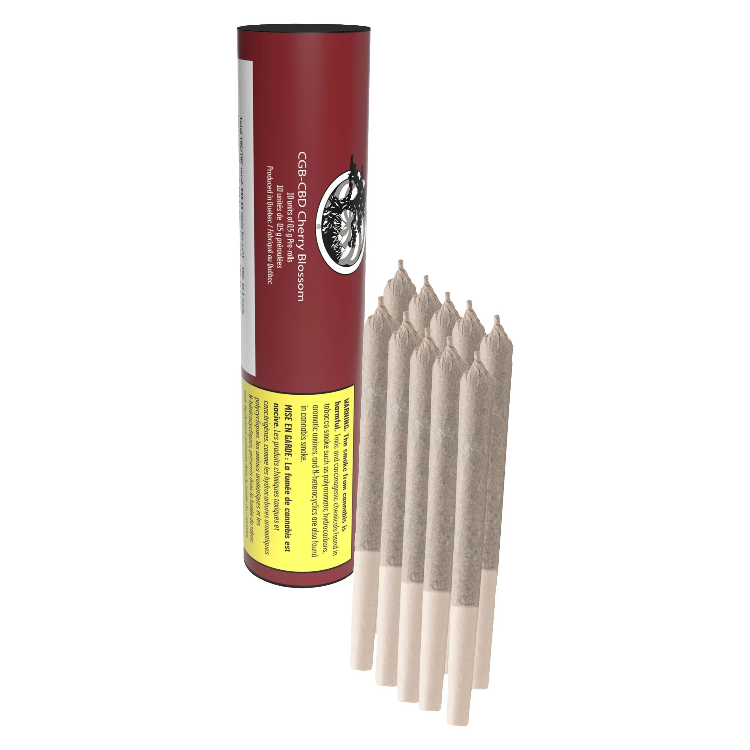 CBG-CBD Cherry Blossom Pre-Roll - Image 4