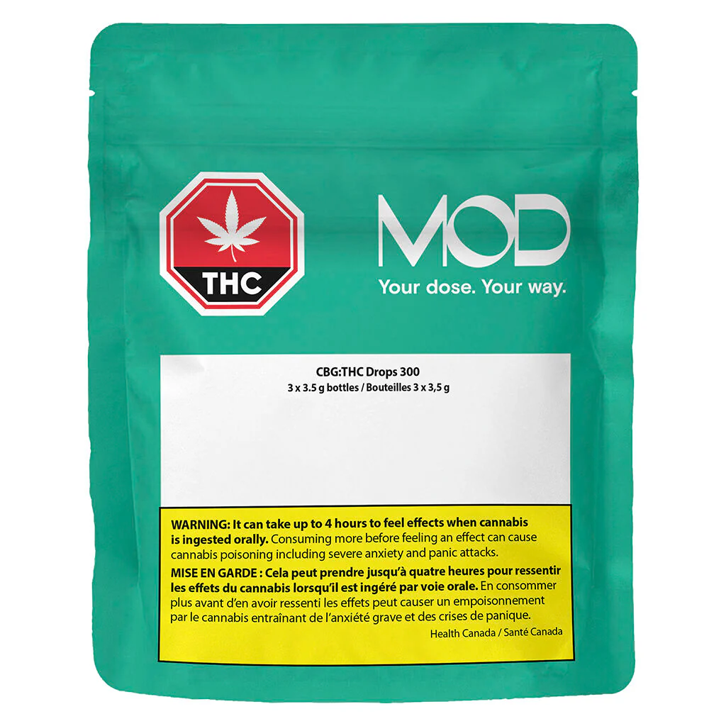 Gouttes CBG:THC 300 - Image 2