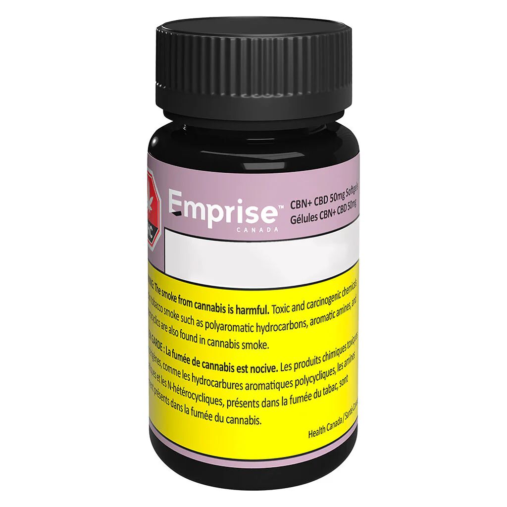 CBN+ CBD 50mg Softgels - Image 2
