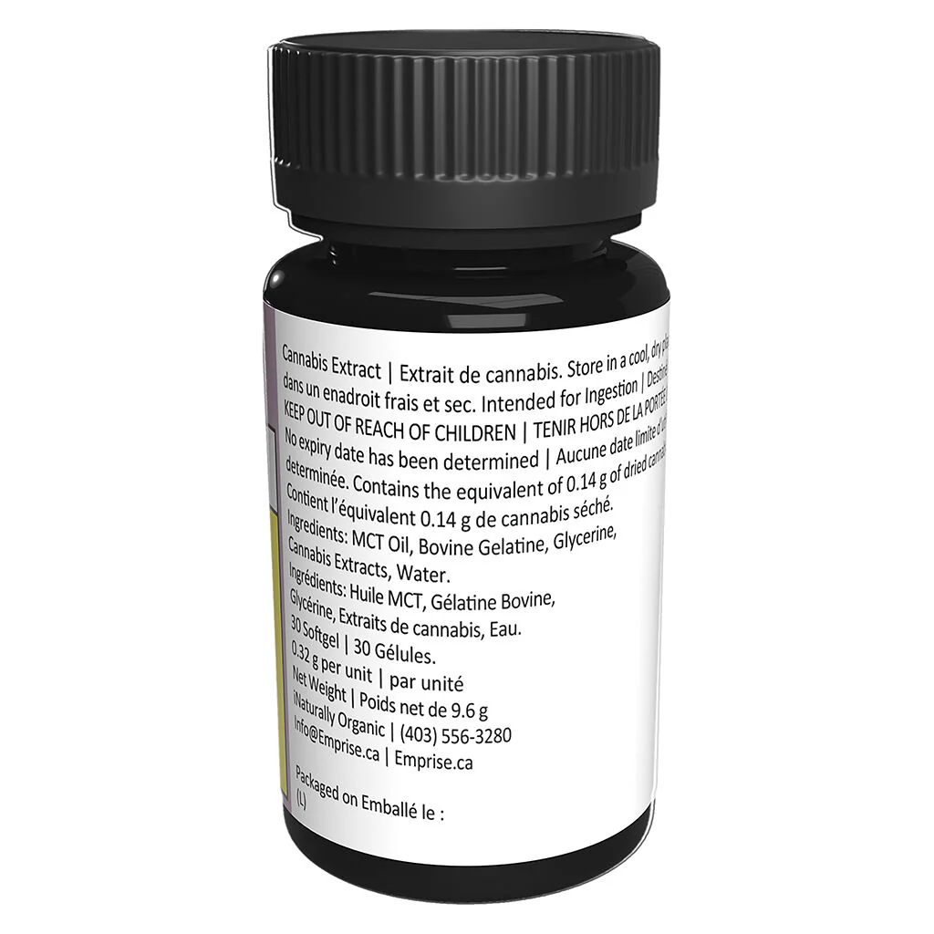 CBN+ CBD 50mg Softgels - Image 3