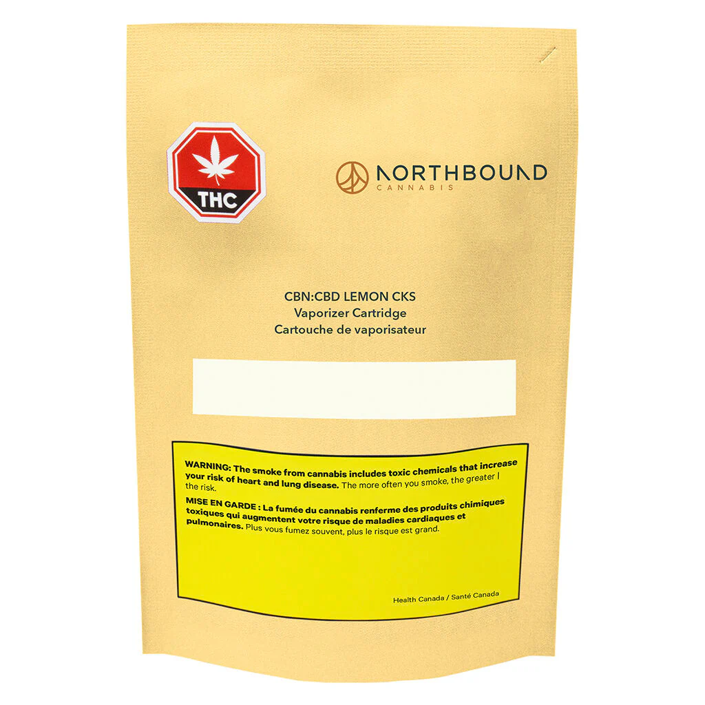 CBN:CBD Lemon CKS 510 Thread Cartridge - Image 2
