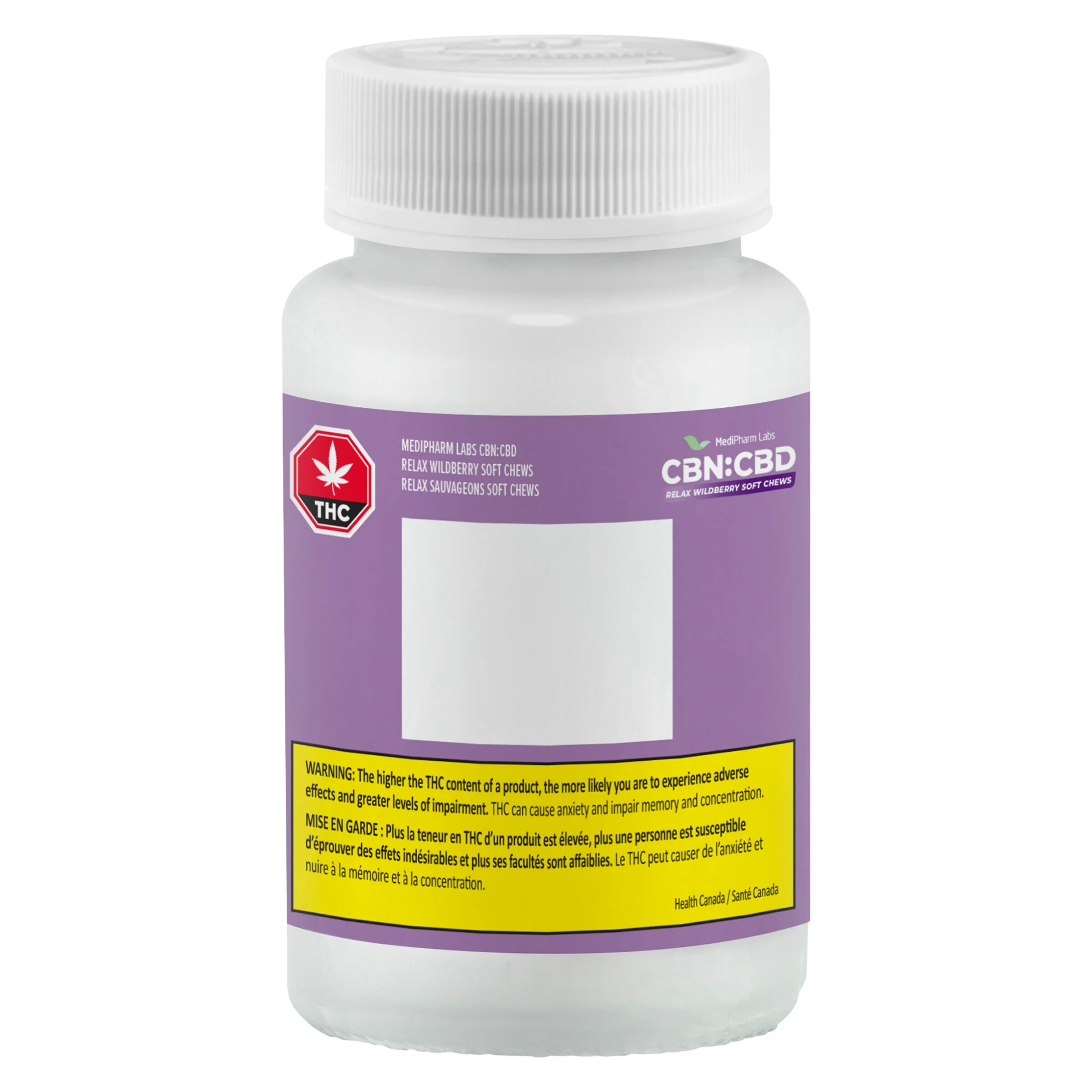 CBN:CBD Relax Wildberry Soft Chew - Image 2