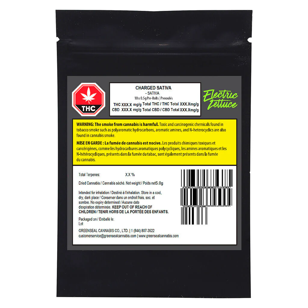 Préroulé Charged Sativa - Image 2