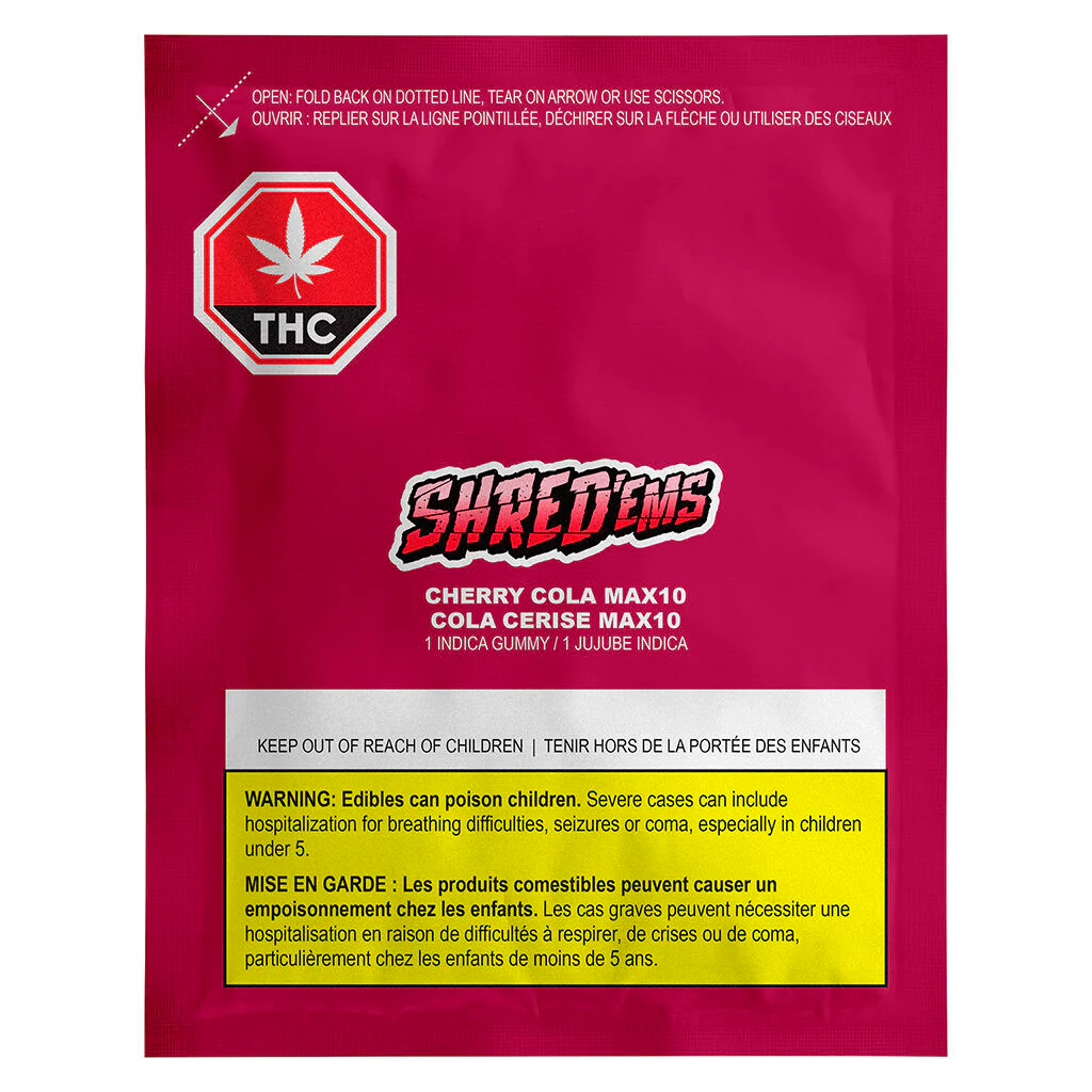 Party Pack Gélifiés Cherry Cola de 100 THC - Image 2