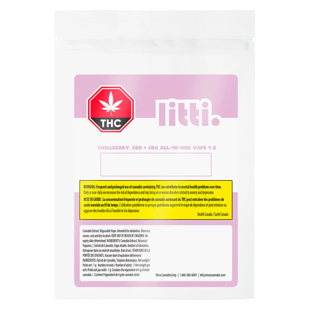 Tout-en-un Chillberry CBD + CBG - Image 2