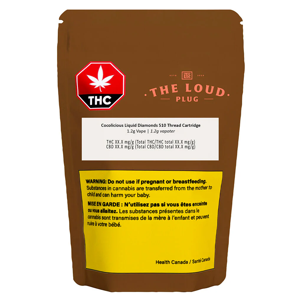 Cocolicious Liquid Diamonds 510 Thread Cartridge - Image 2