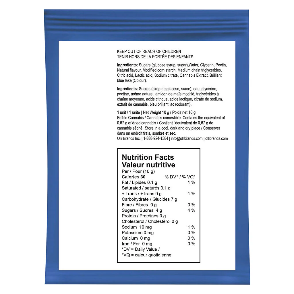 Colophane vivante Sour Blueberry Blue Dream - Image 3