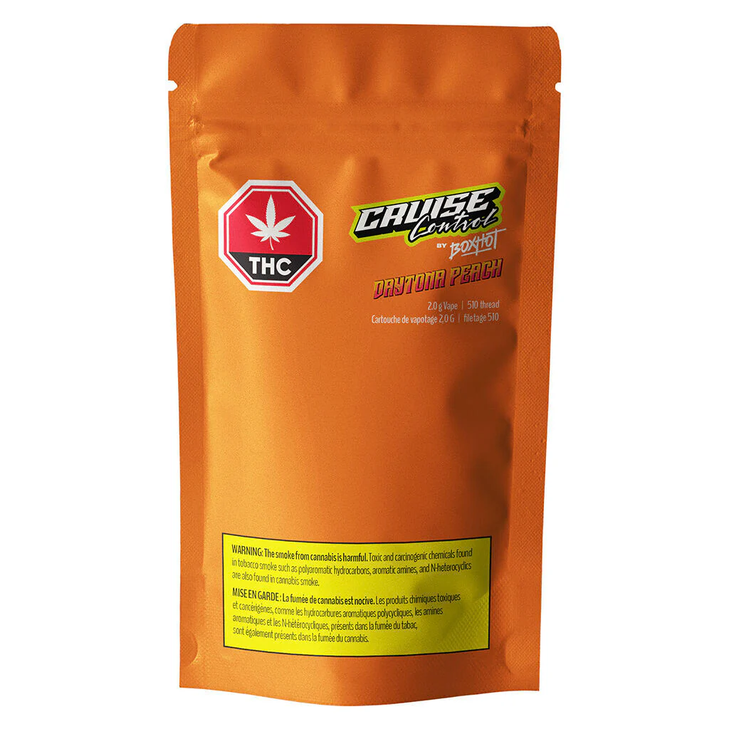 Cartouche à filetage 510 Daytona Peach THC + CBG - Image 2