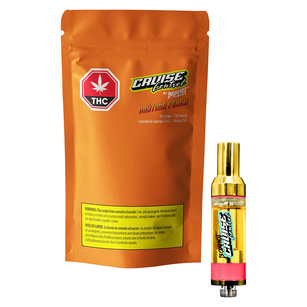Cartouche à filetage 510 Daytona Peach THC + CBG - Image 4