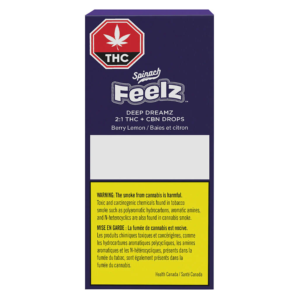 Gouttes Epinard FEELZ Deep Dreamz THC + CBN - Image 2