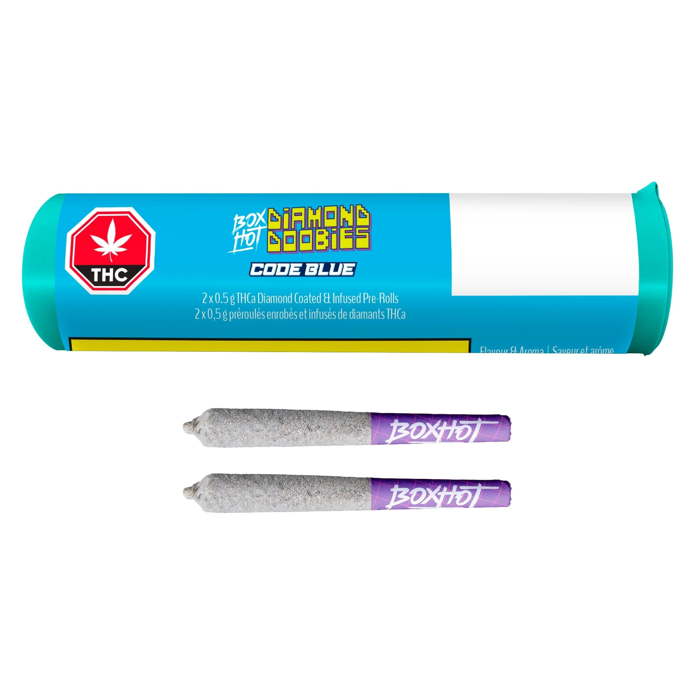 Diamond Doobies - Préroulé infusé Code Blue - Image 4