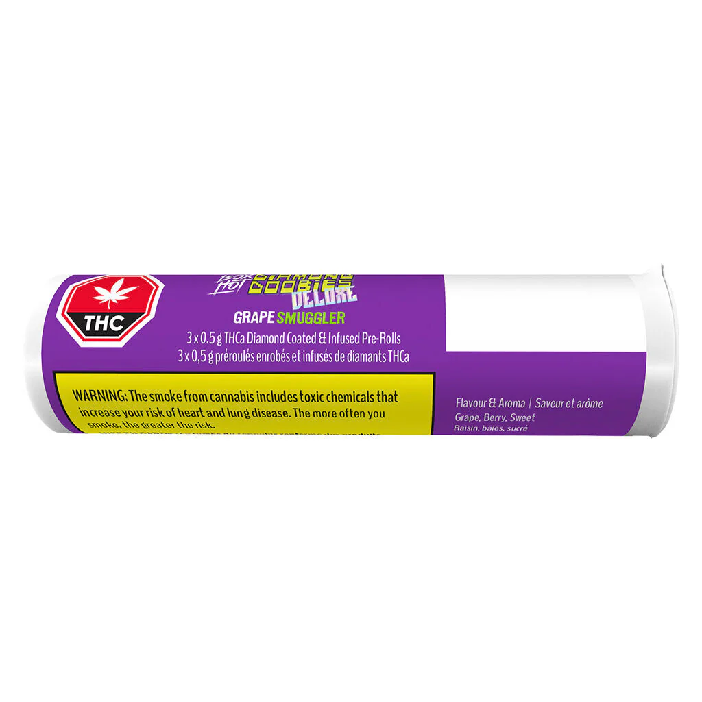 Diamond Doobies Deluxe - Préroulé infusé Grape Smuggler - Image 2