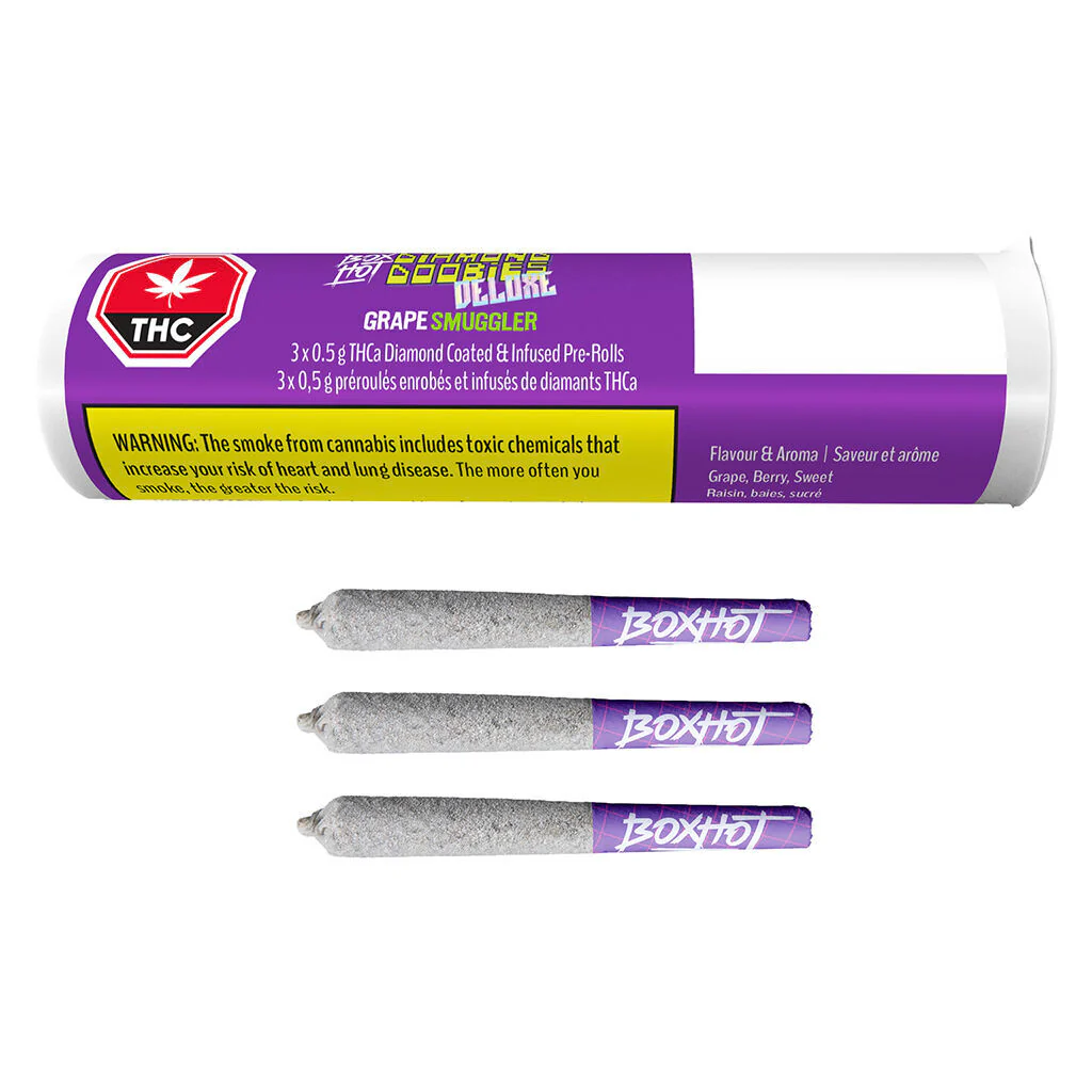 Diamond Doobies Deluxe - Préroulé infusé Grape Smuggler - Image 4