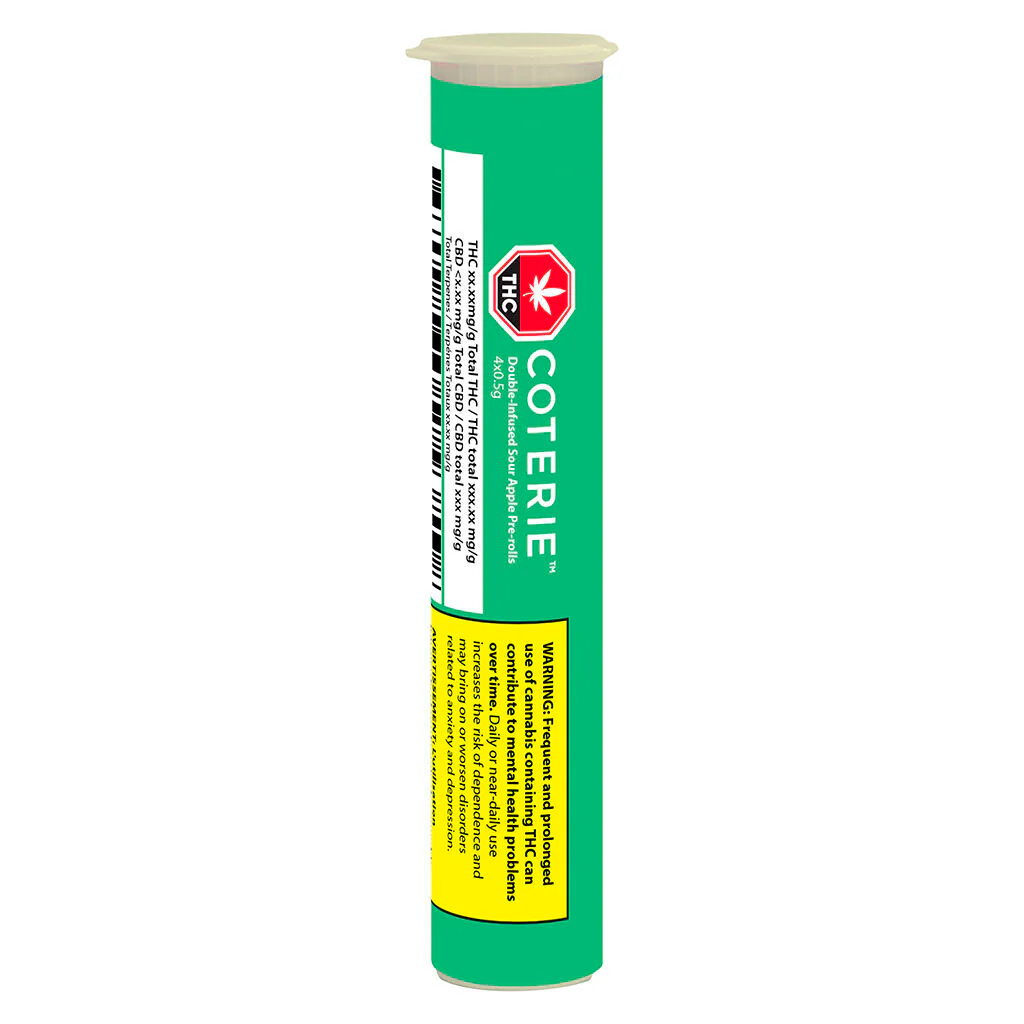 Double-Infused Sour Apple Pre-Roll - Image 2
