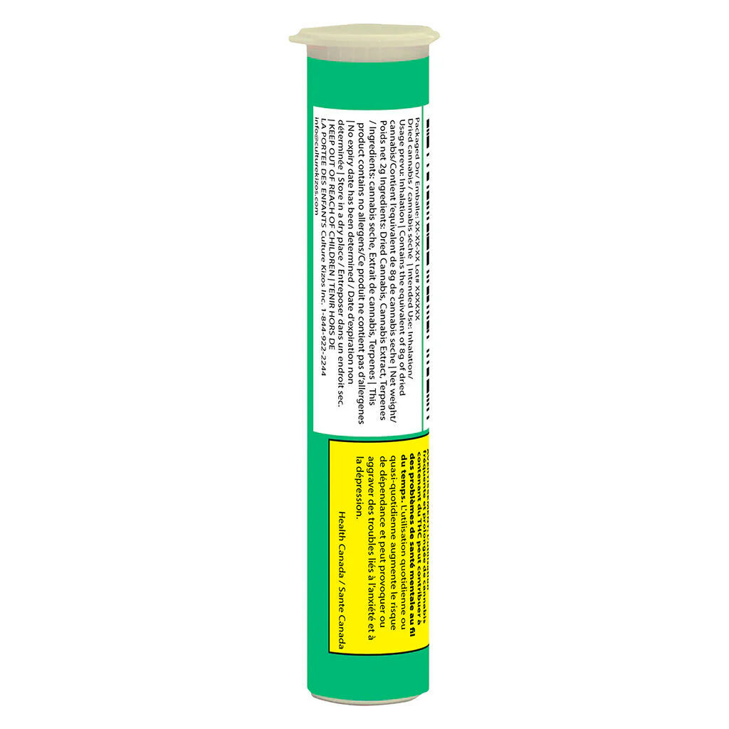 Double-Infused Sour Apple Pre-Roll - Image 3