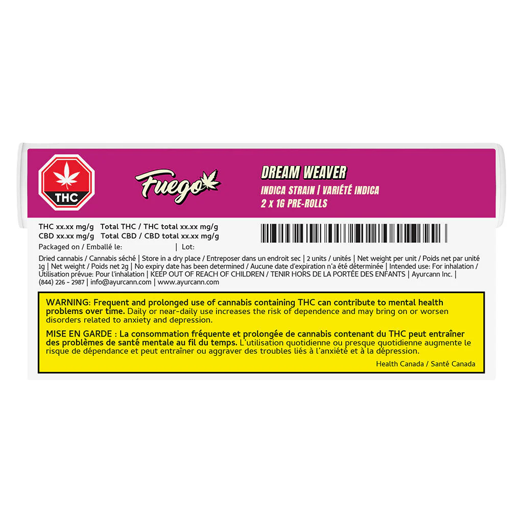 Dream Weaver Indica Pre-Roll - Image 3