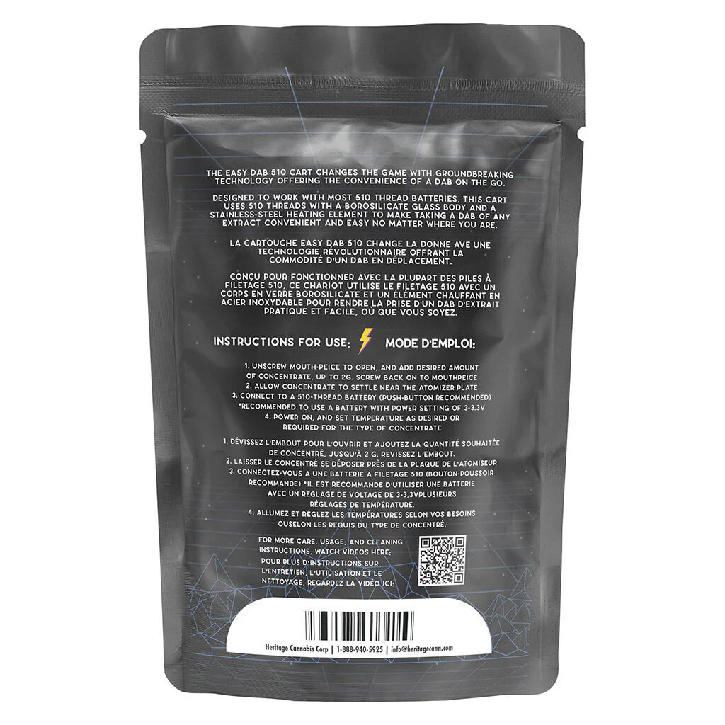 Cartouche 510 rechargeable Easy Dab - Image 3