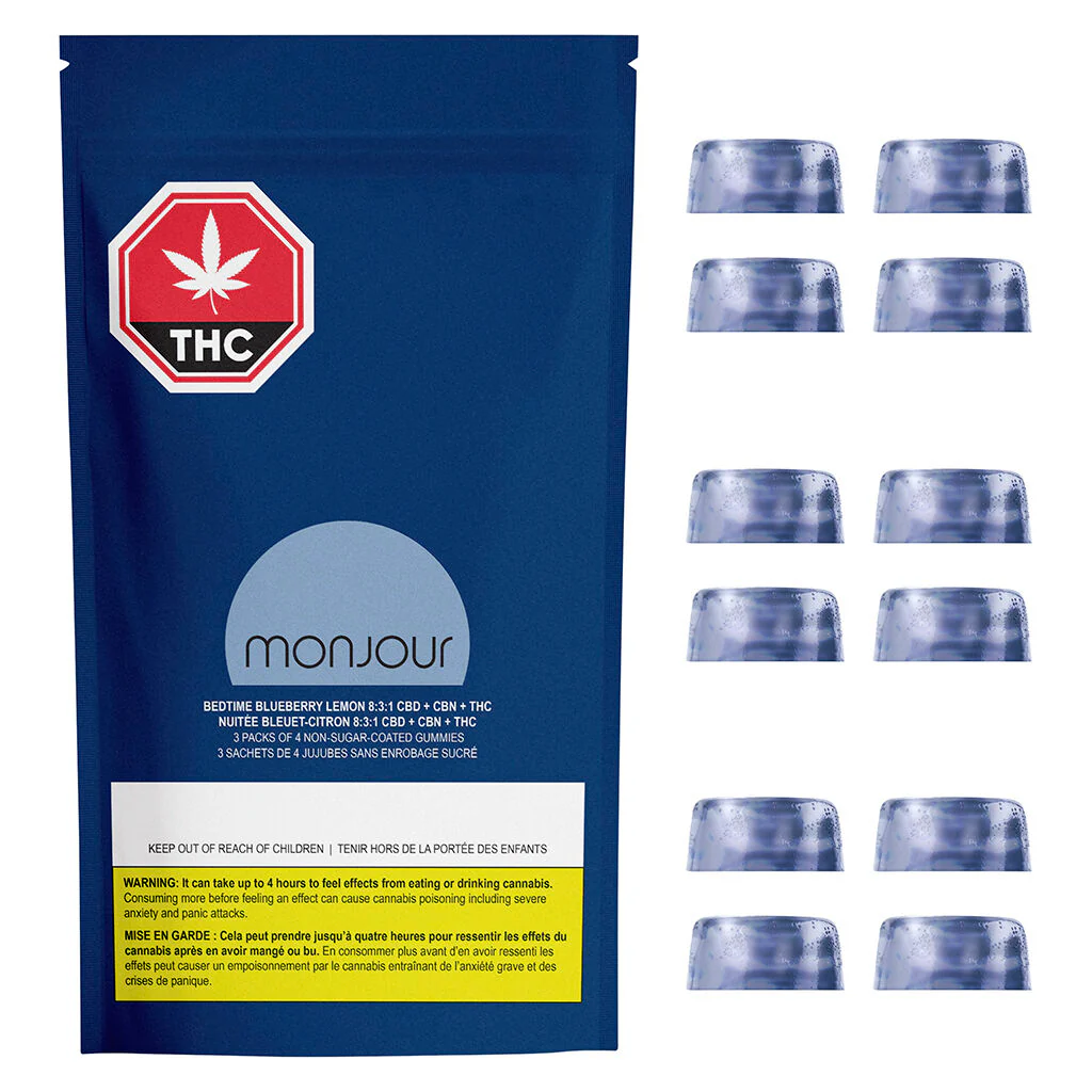 Emballage multiple Bedtime Blueberry Lemon CBD:CBN:THC - Image 4