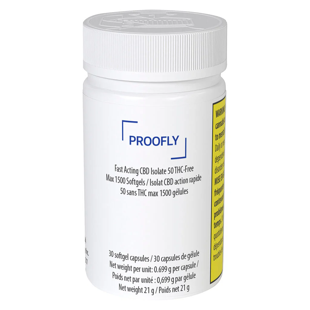 Fast Acting CBD Isolate 50 THC-Free Max 1500 Softgels - Image 2