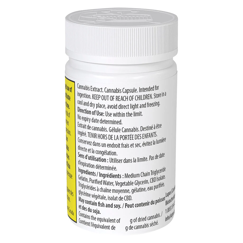 Fast Acting CBD Isolate 50 THC-Free Max 1500 Softgels - Image 3